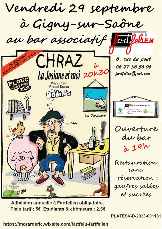 AFFICHE CHRAZ.