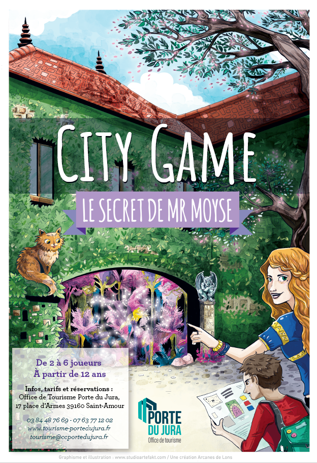 AFFICHE CITY GAME PNG