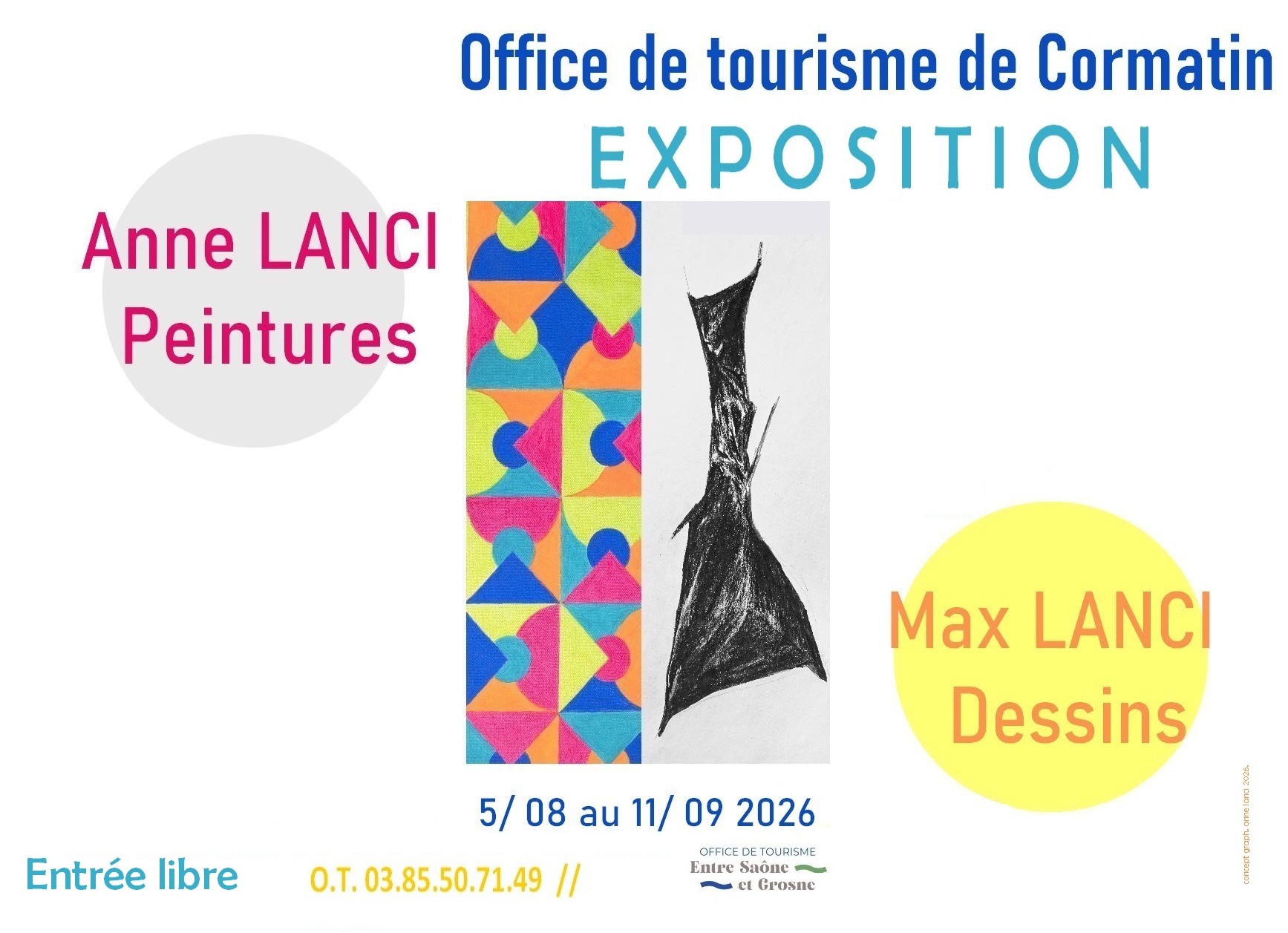 Exposition peintures et dessins