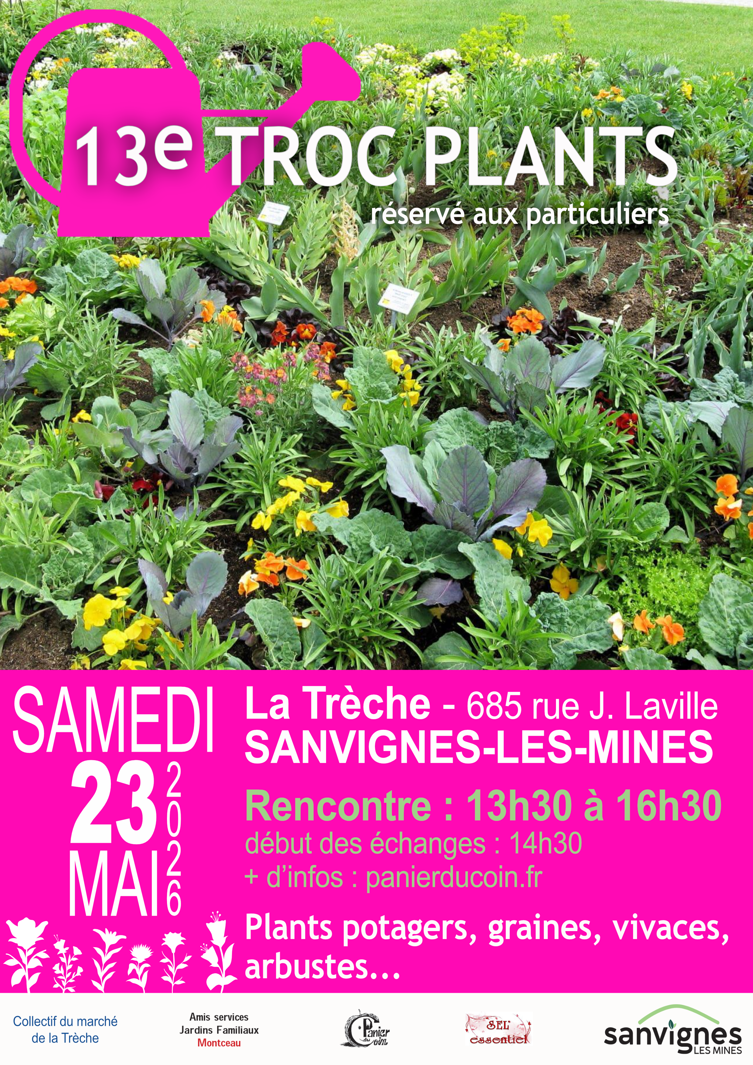 Troc Plants — visuel événement