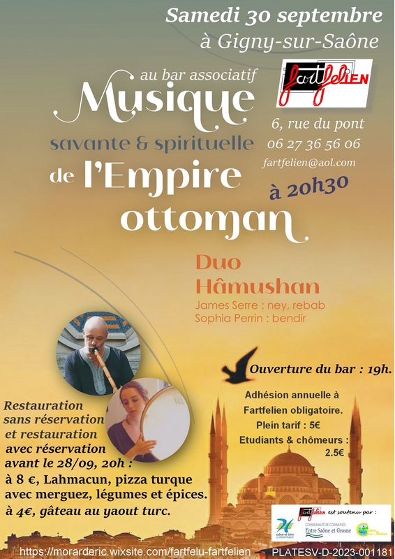 AFFICHE DUO HÂMUSHAN.