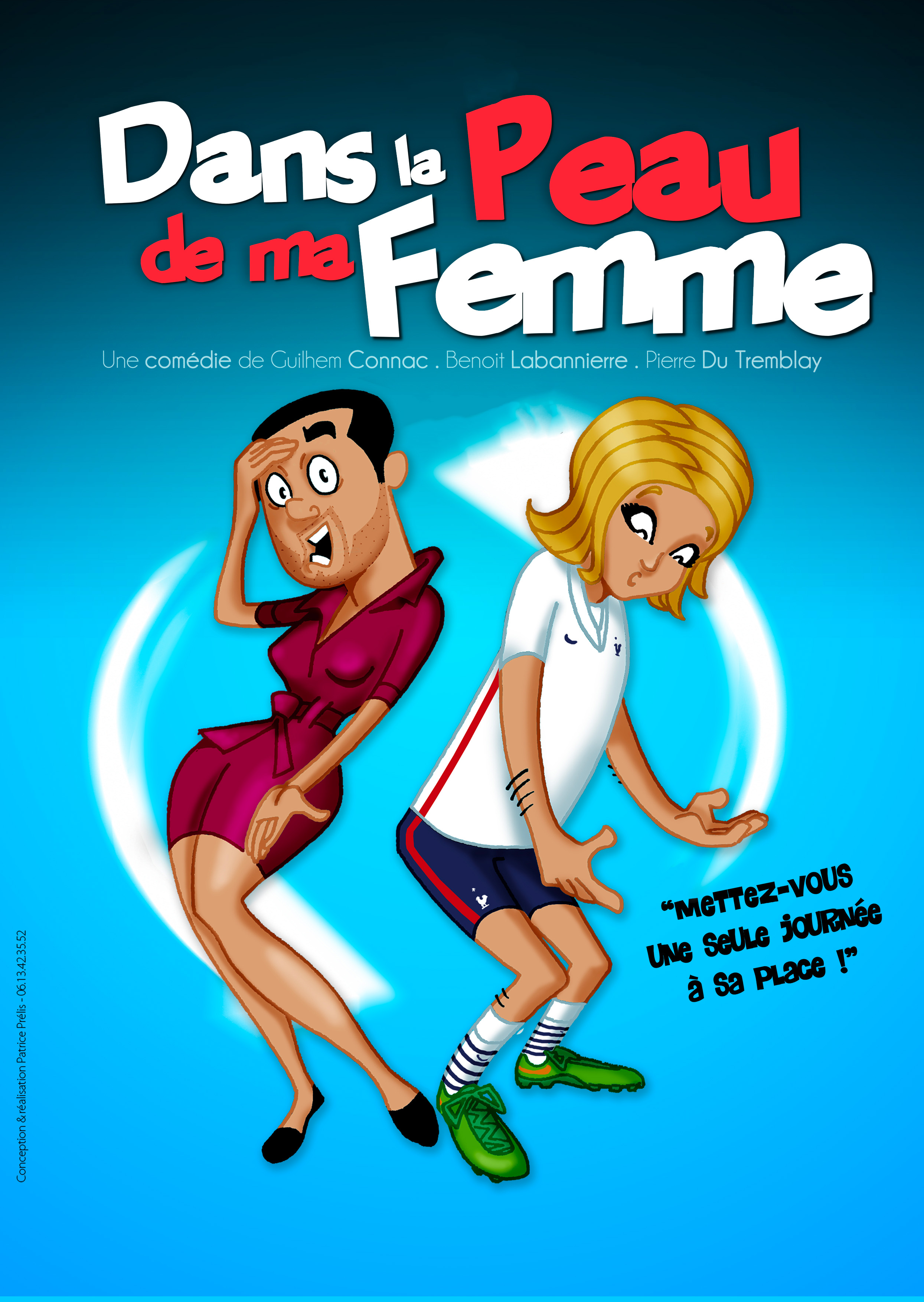 AFFICHE Dans la peau de ma femme