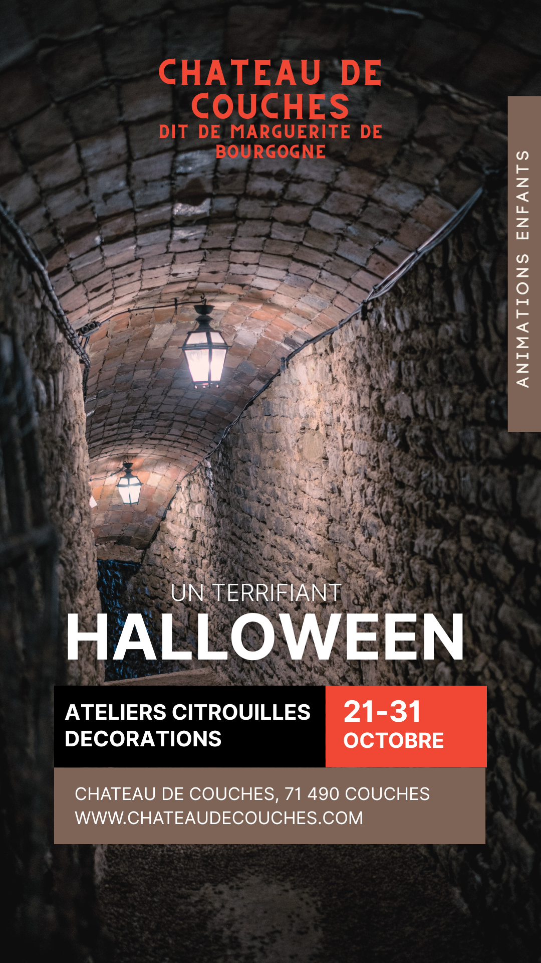 Le terrifiant Halloween du Château de Couches
