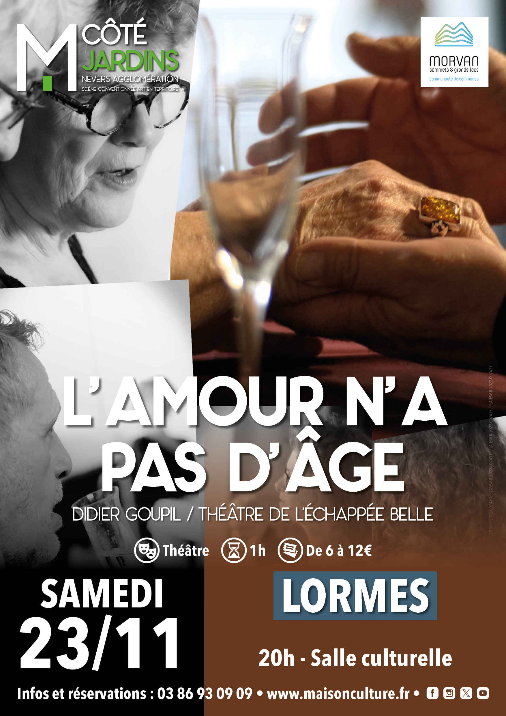 AFFICHE L'amour n'a pas d'age - Lormes