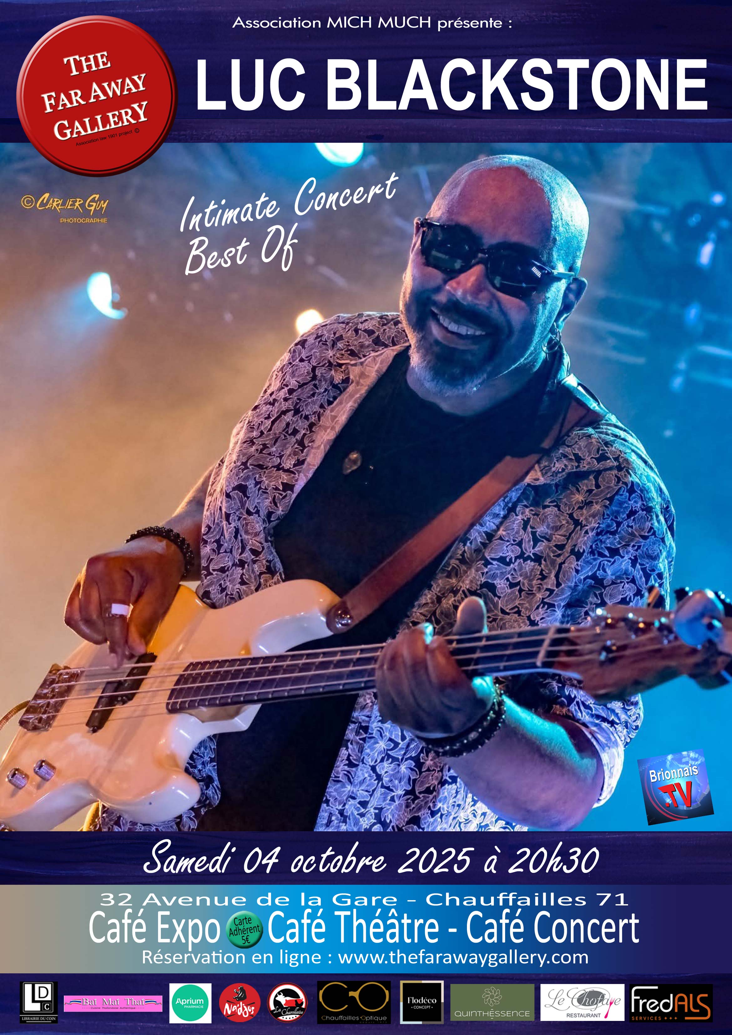 LUC BLACKSTONE - INTIMATE CONCERT 