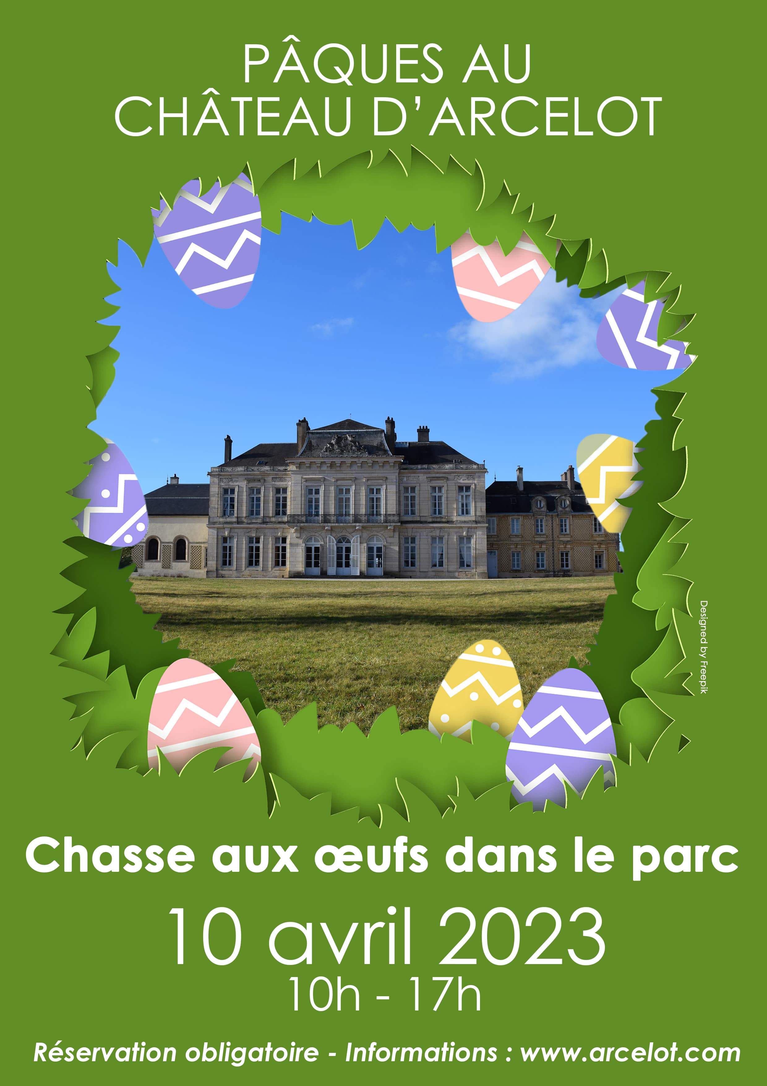 AFFICHE PAQUES chasse  2023 - c