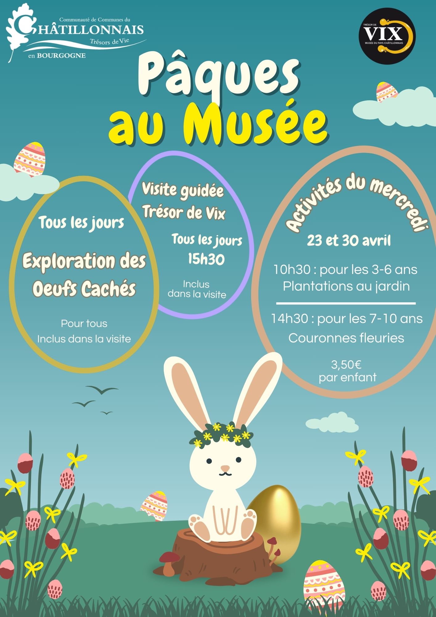 AFFICHE PAQUES AU MUSEE
