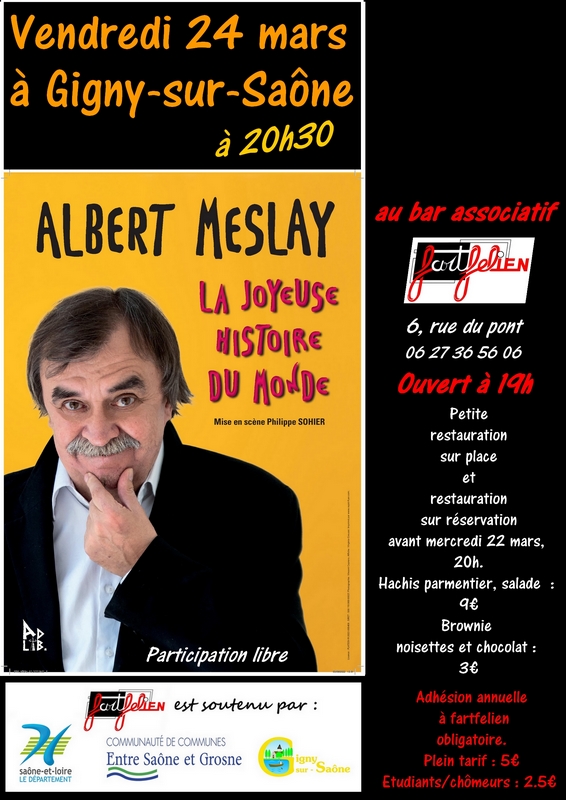 AFFICHE ALbert Meslay.