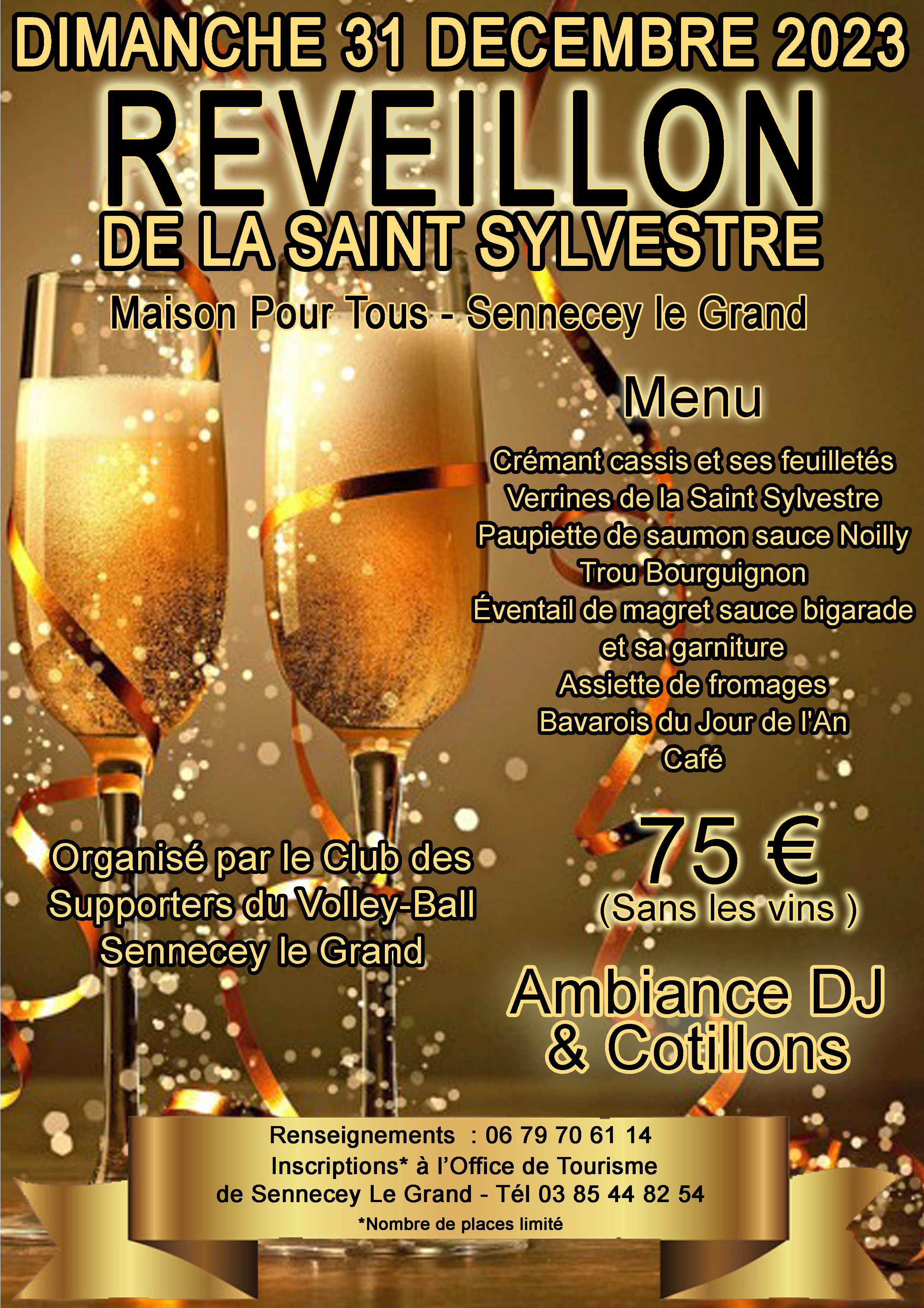 AFFICHE ST-SYLVESTRE CSVB 