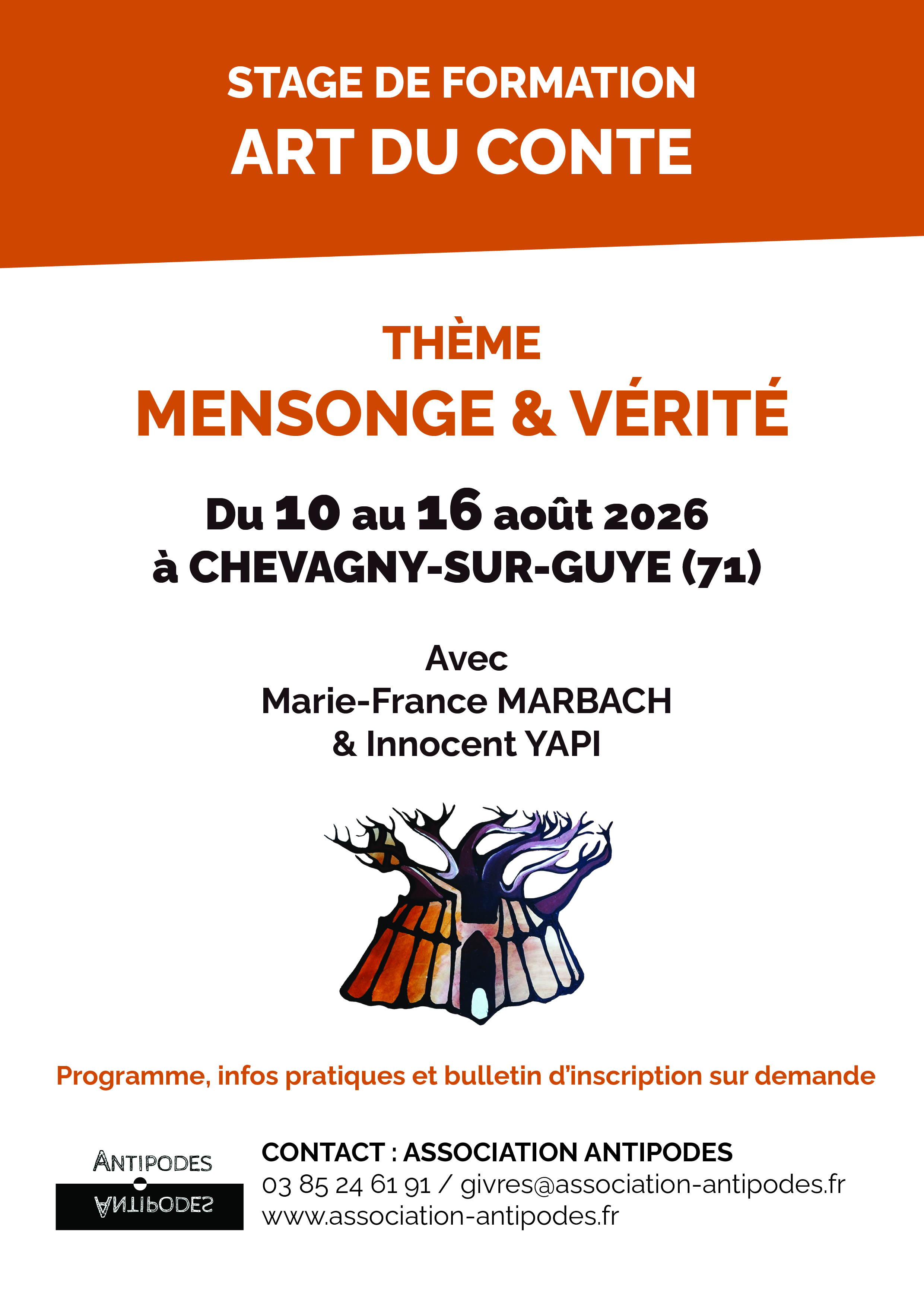 Stage de formation à l'art du conte