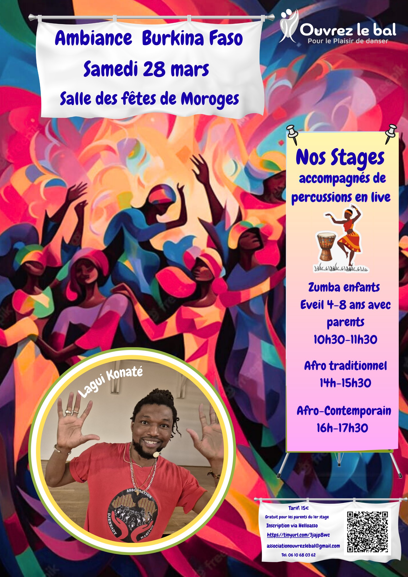 Stages de danse du Burkina Faso