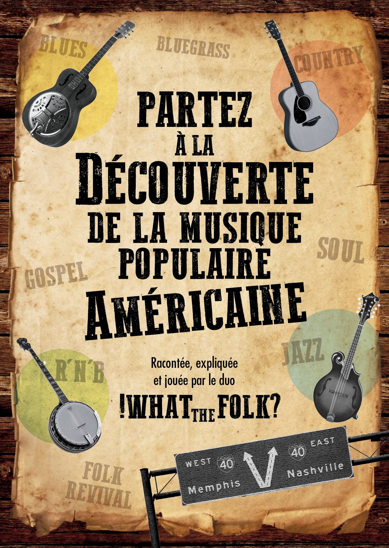 AFFICHE WHAT THE FOLK CONFERENCE
