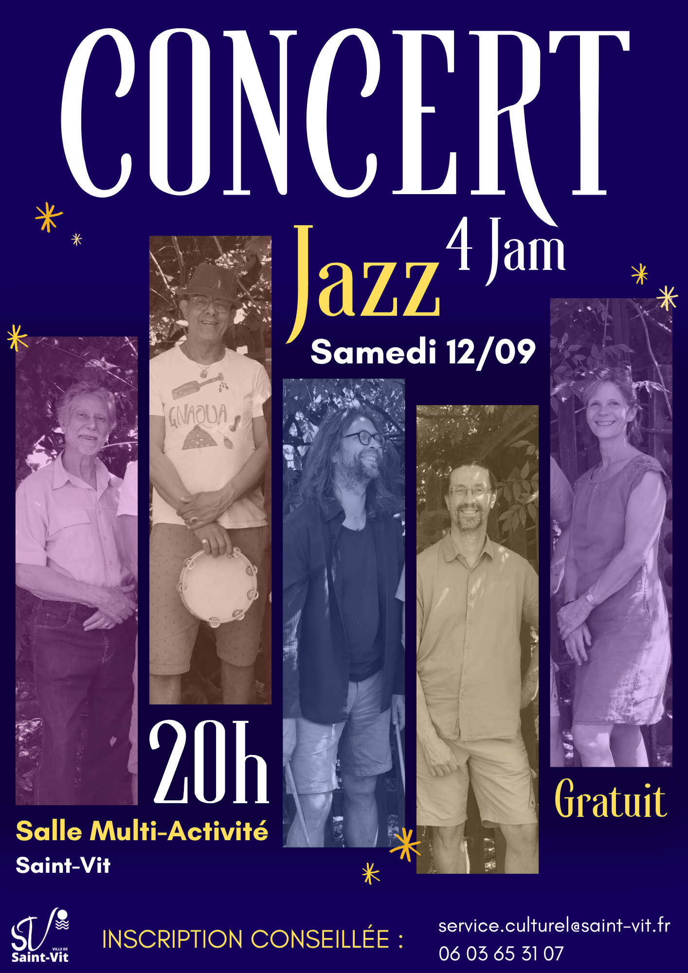 Concert de Jazz 4 JaM
