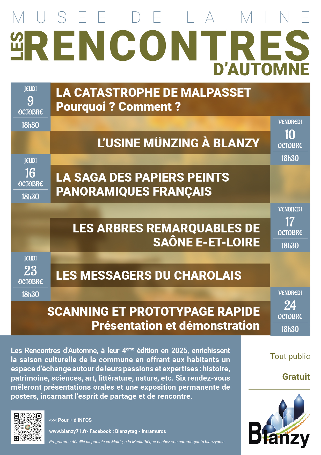 Affiche Rencontres d'automne