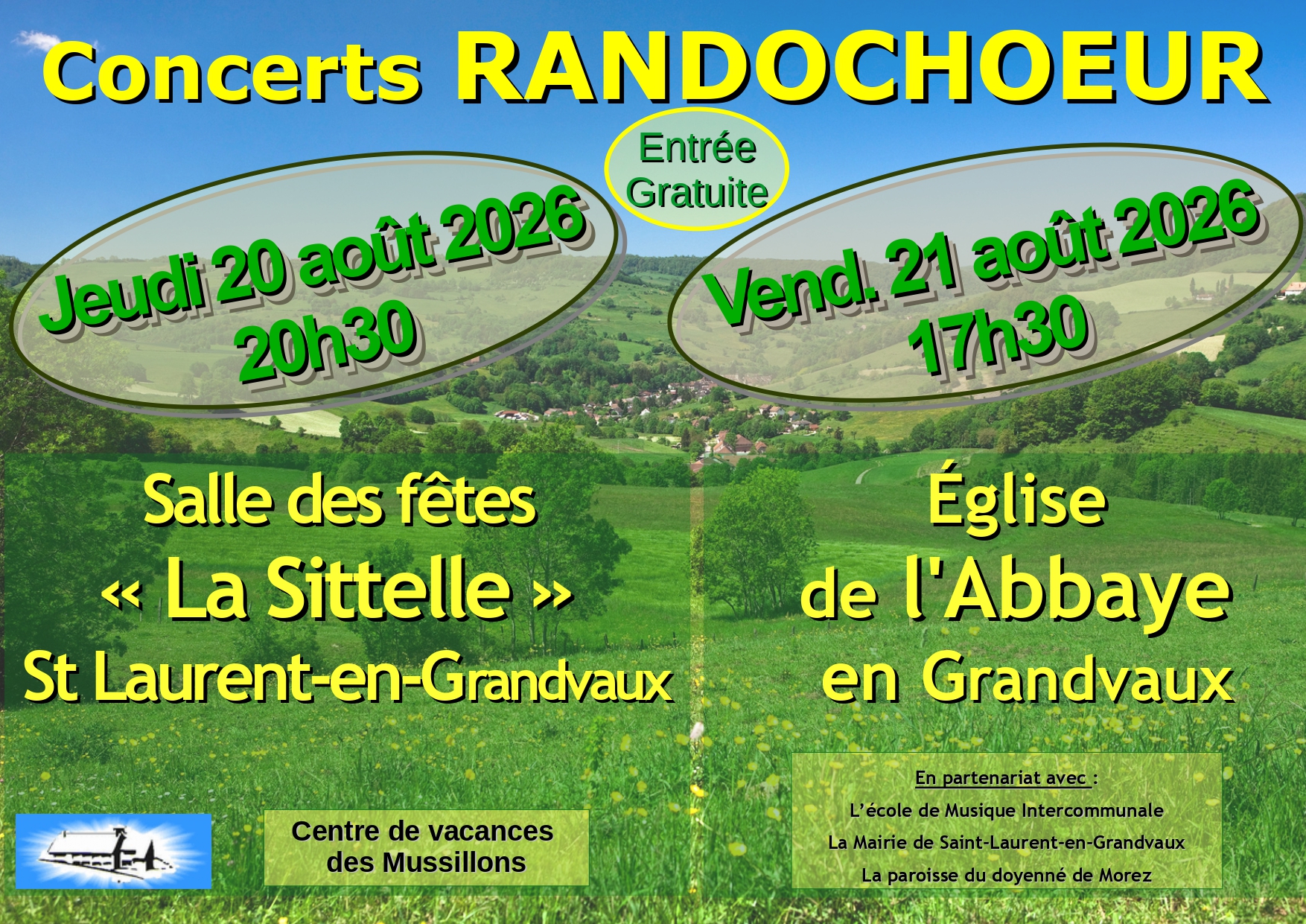 Concert Rando-choeur