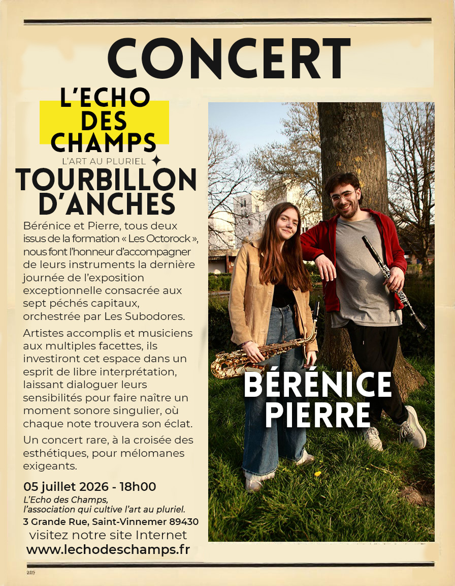Concert "Tourbillon d'anches"