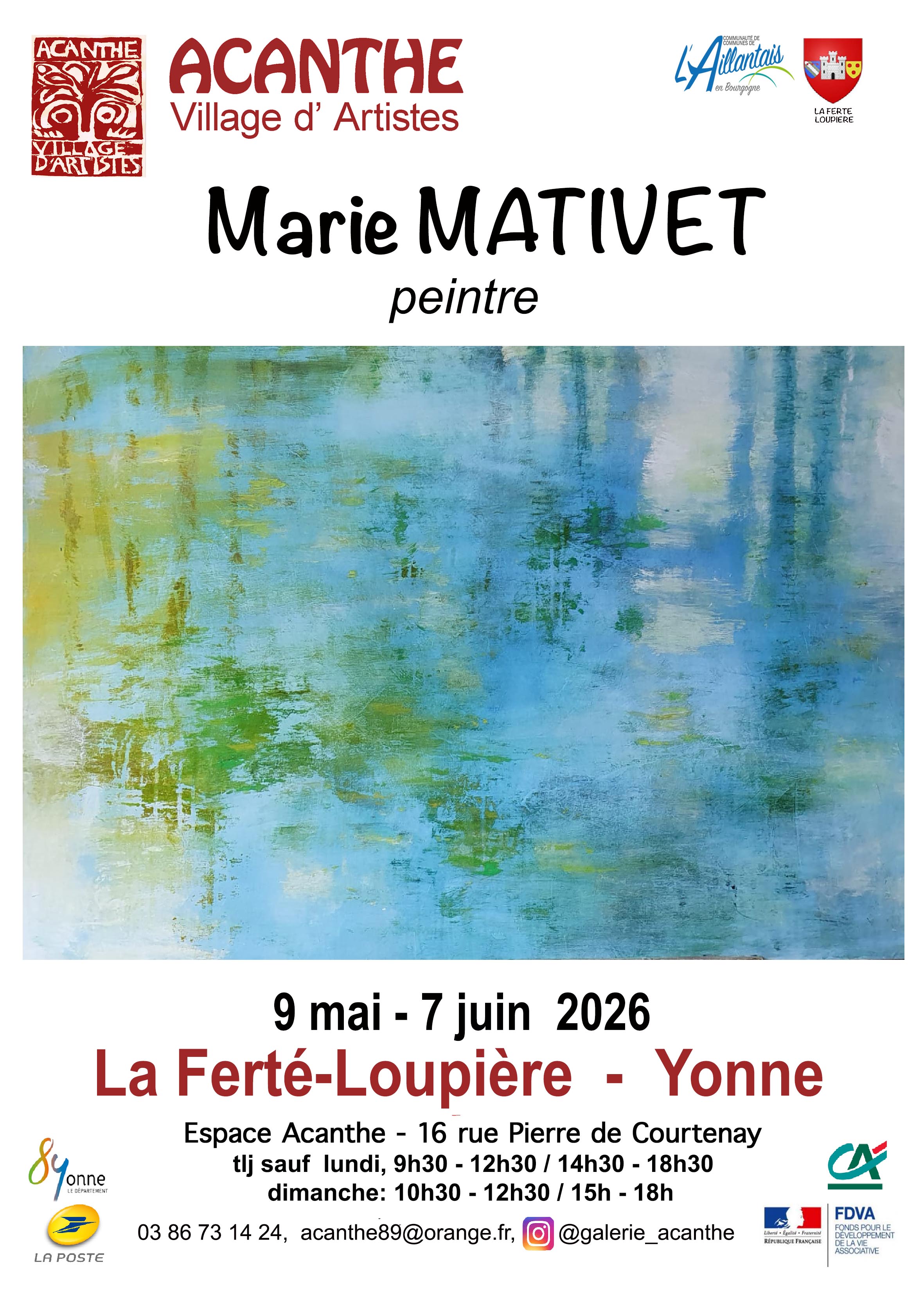 Exposition Marie Mativet