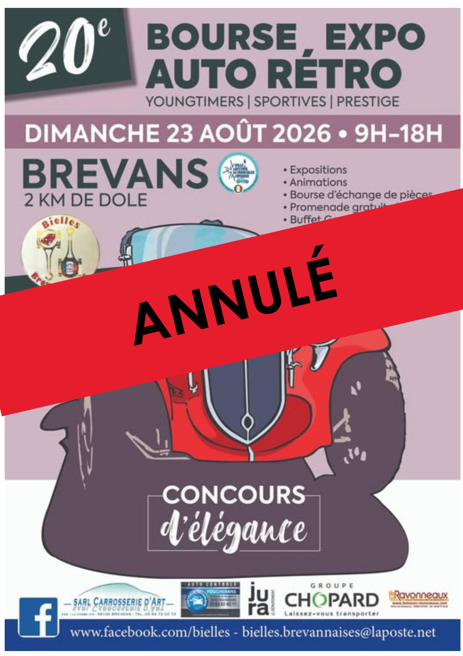 Bourse exposition auto rétro des Bielles Brevannaises