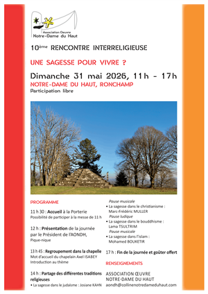 10è Rencontre interreligieuse à la Chapelle