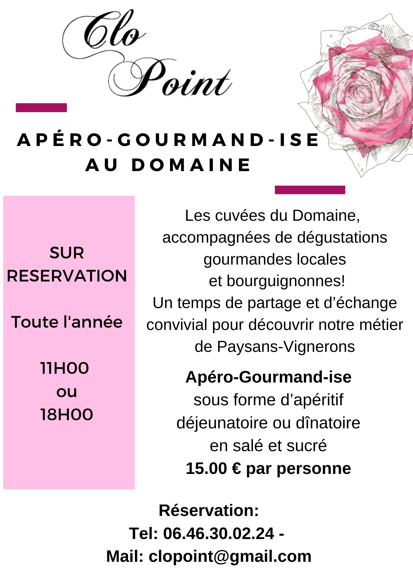 Apéro Gourmand-Ise Bourguignon