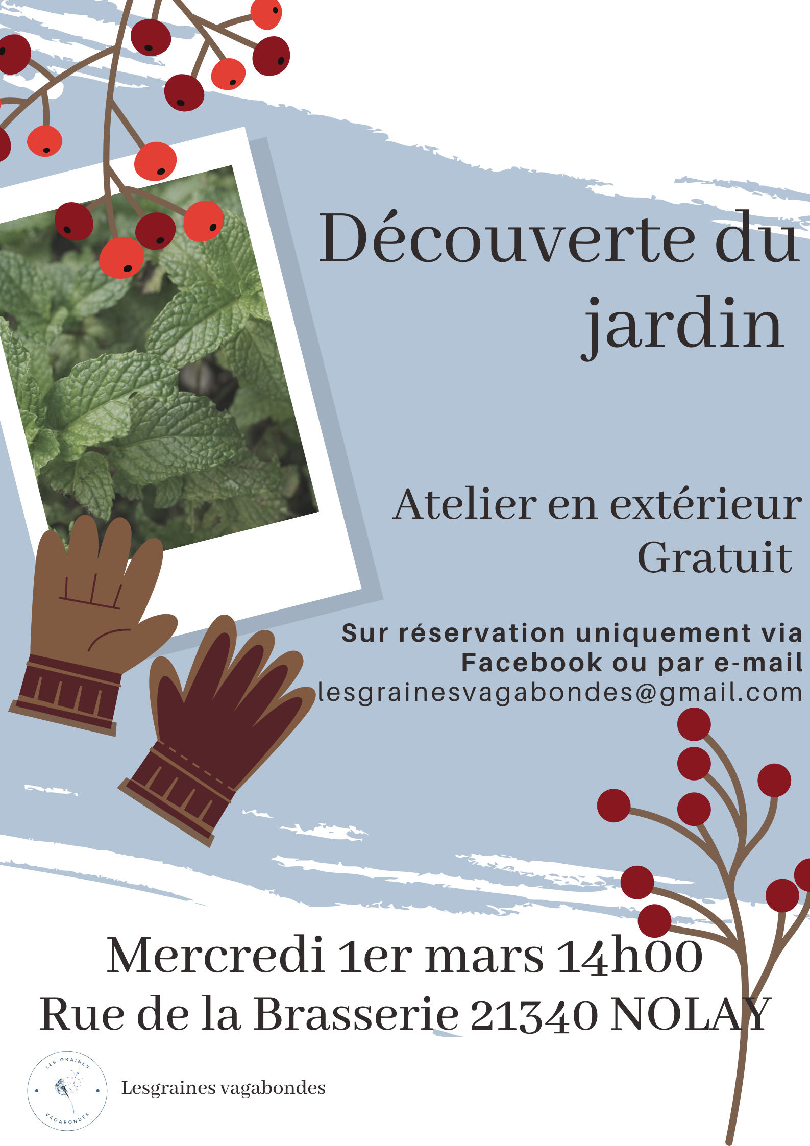 Découverte du jardin