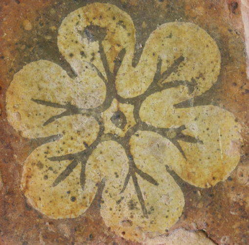 ATELIER CARREAU PAVEMENT FLEUR 2 - Crédits : Musée de Lons-le-Saunier