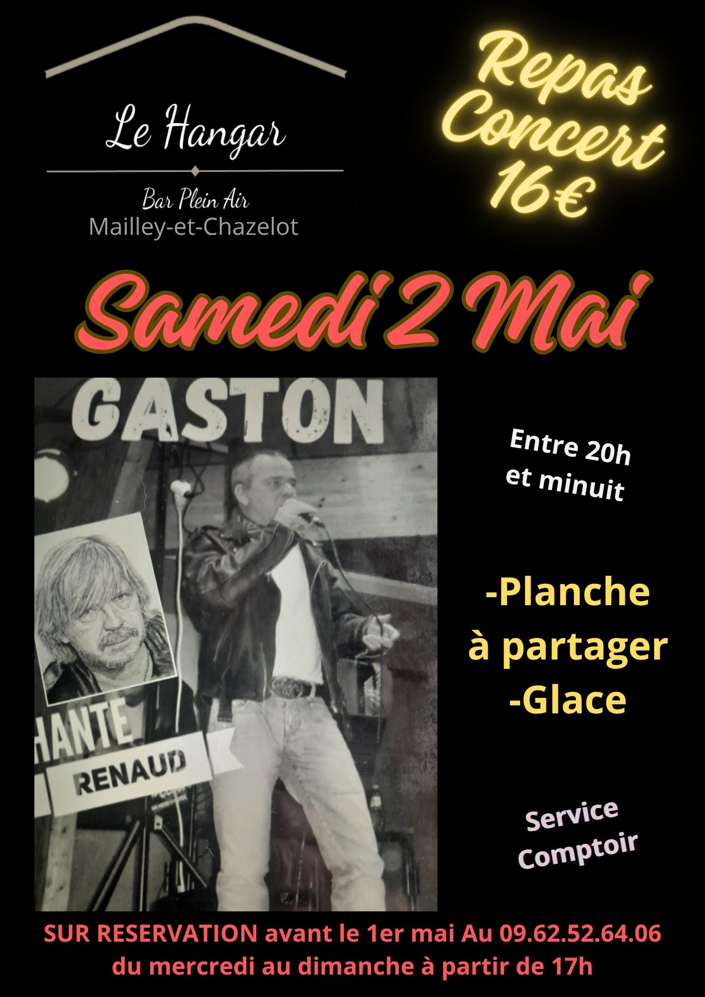 Repas Concert — visuel événement