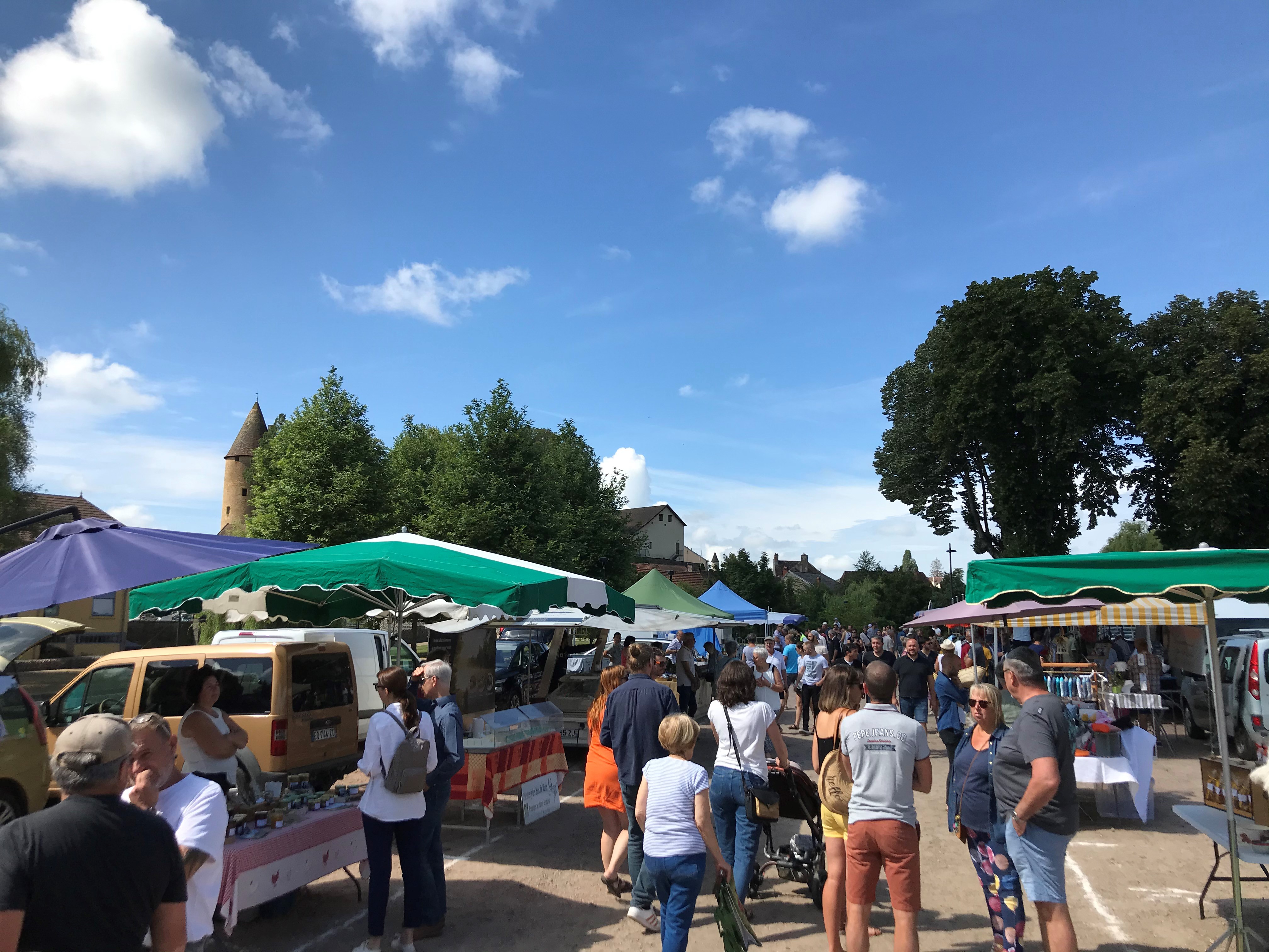 Marché estival