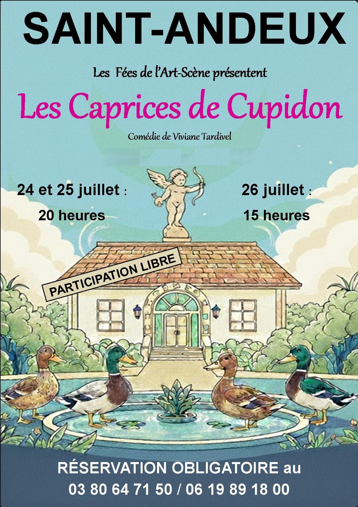 Représentation théâtrale "Les Caprices de Cupidon"