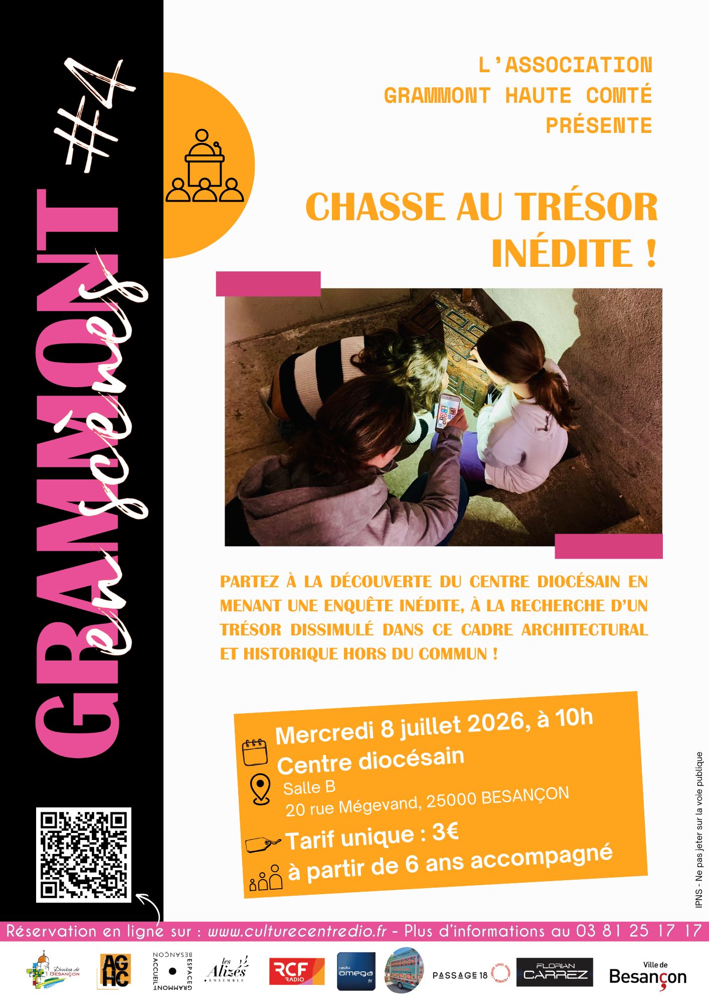 Chasse au trésor au Centre Diocésain