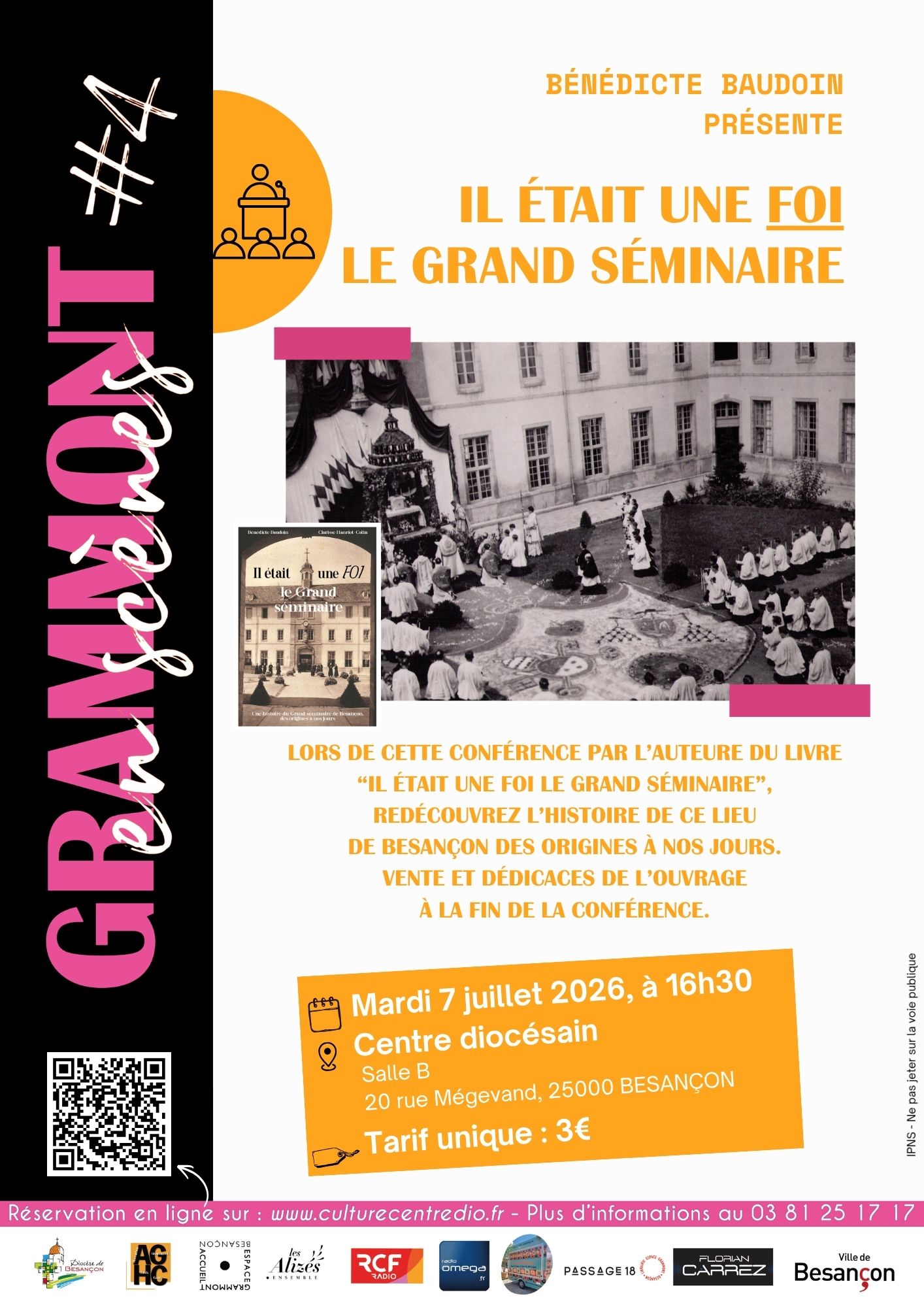 Conférence Grand Séminaire de Besançon