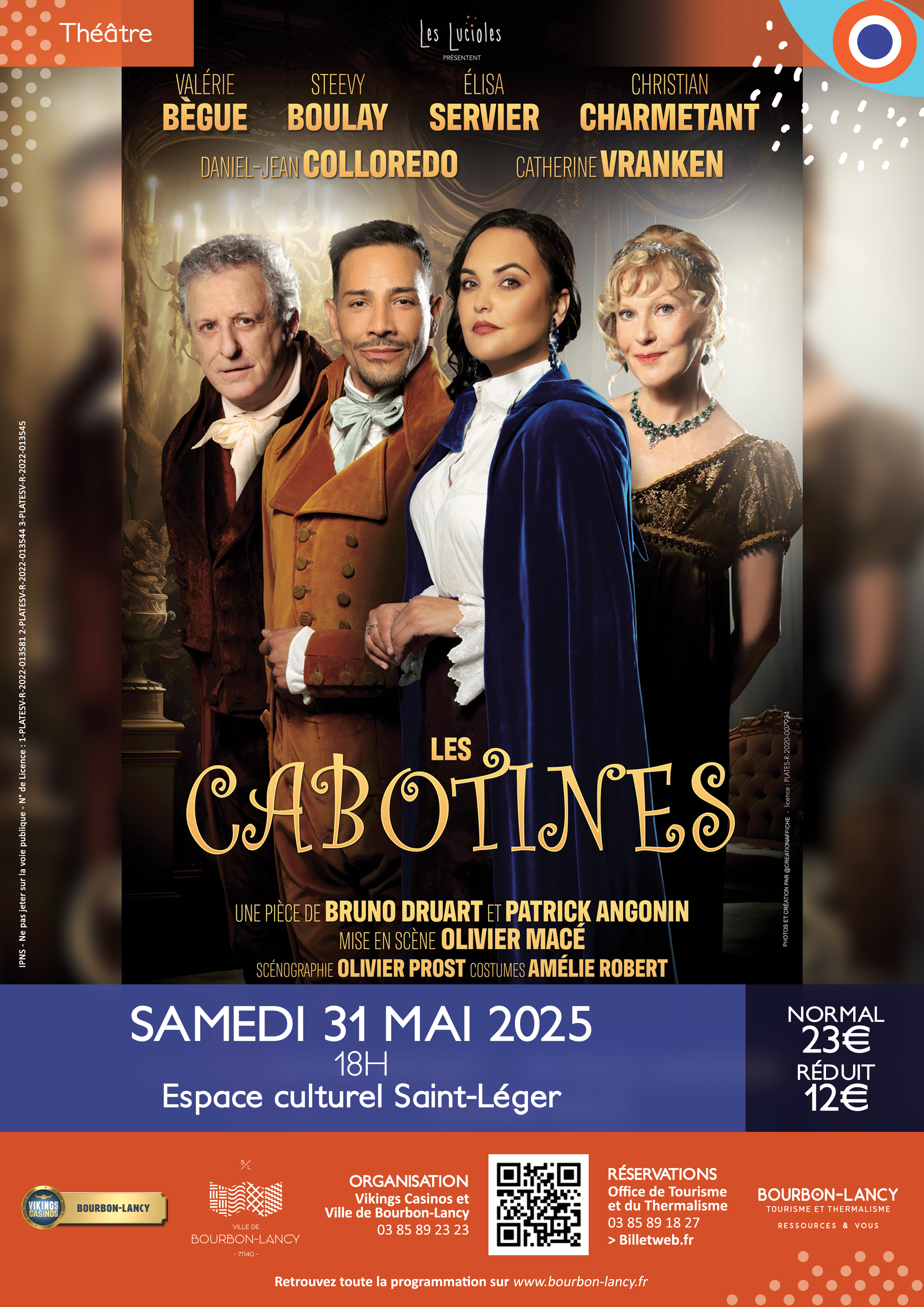 Affiche - Les cabotines