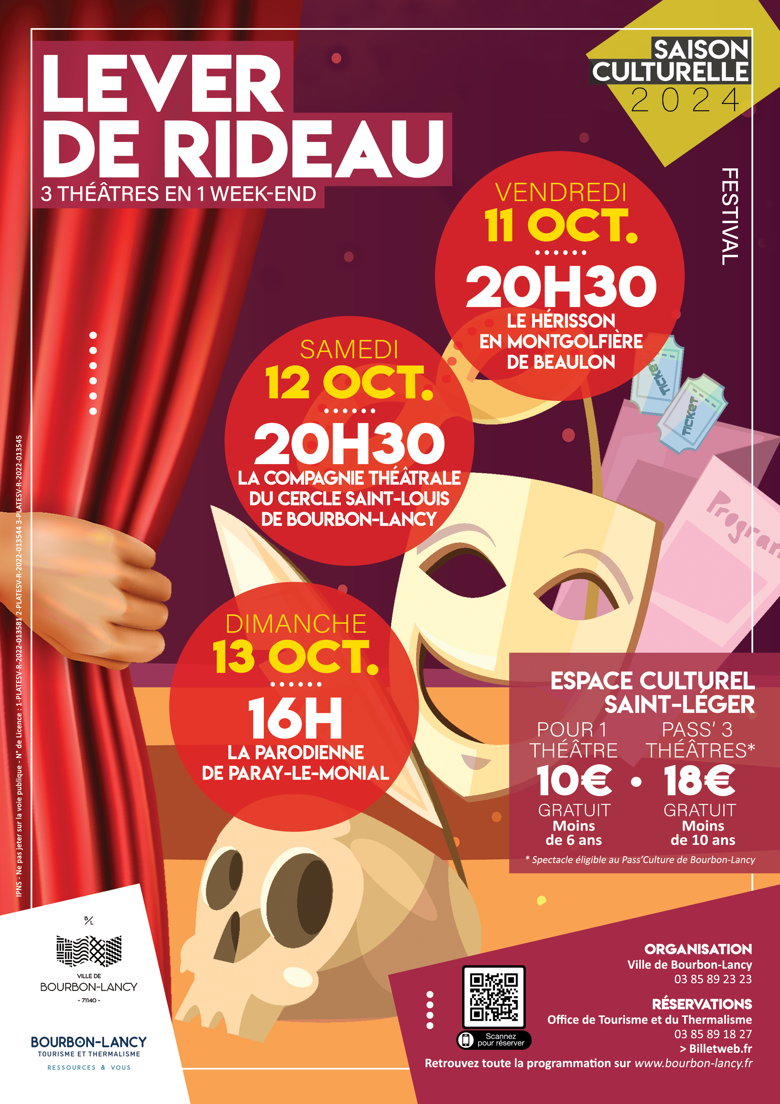 Affiche - Lever de rideau