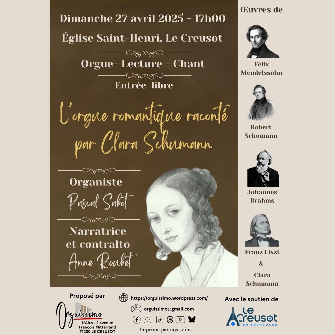 Affiche  concert du 27/04/2025