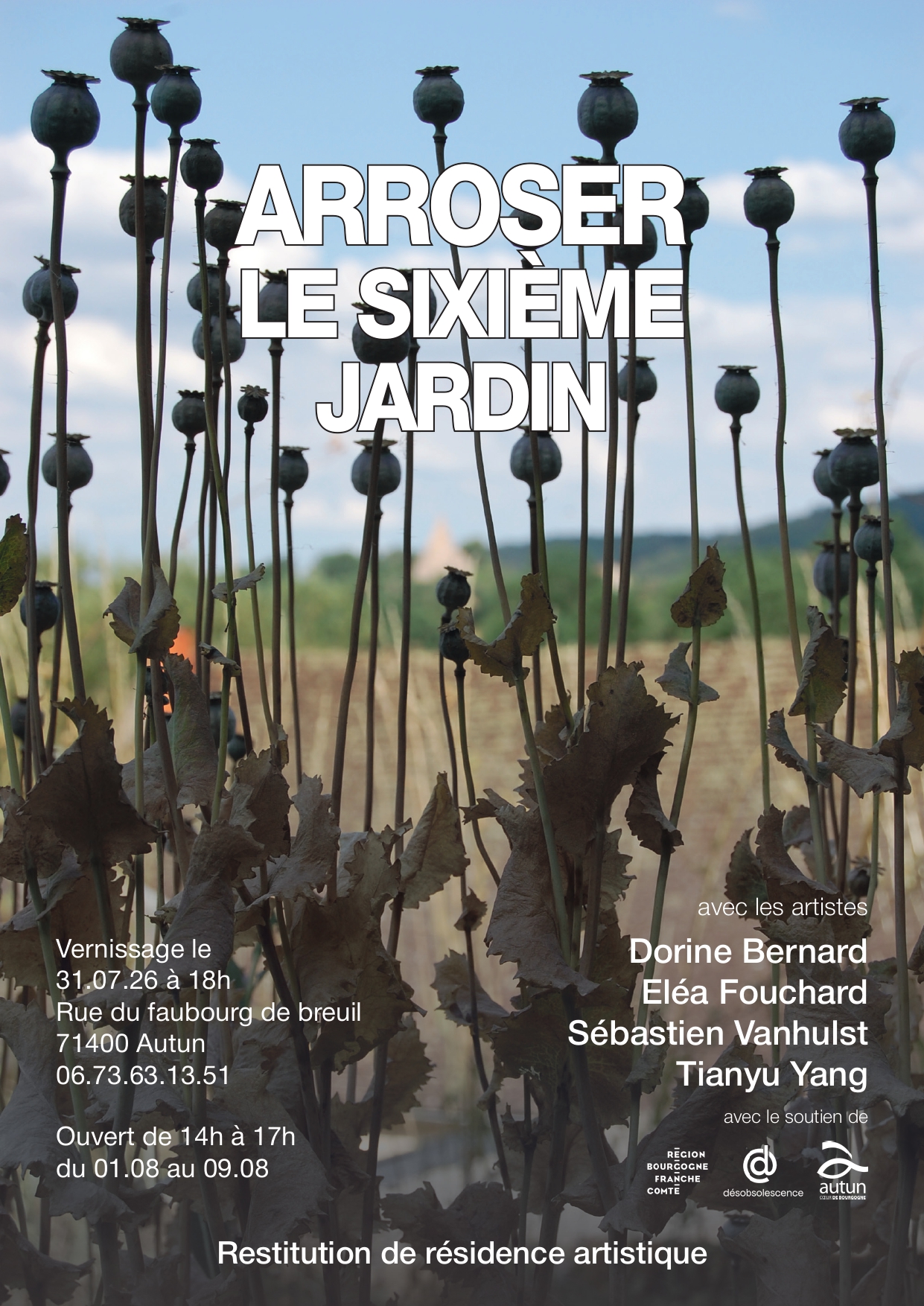 Arroser le sixième jardin