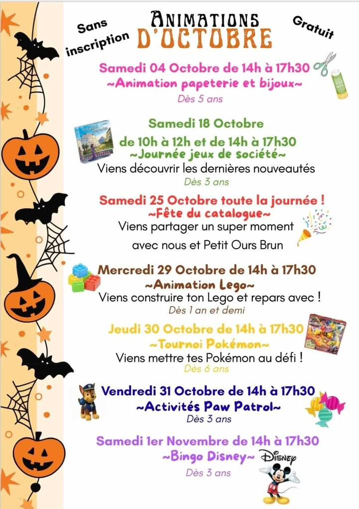 Animations JouéClub