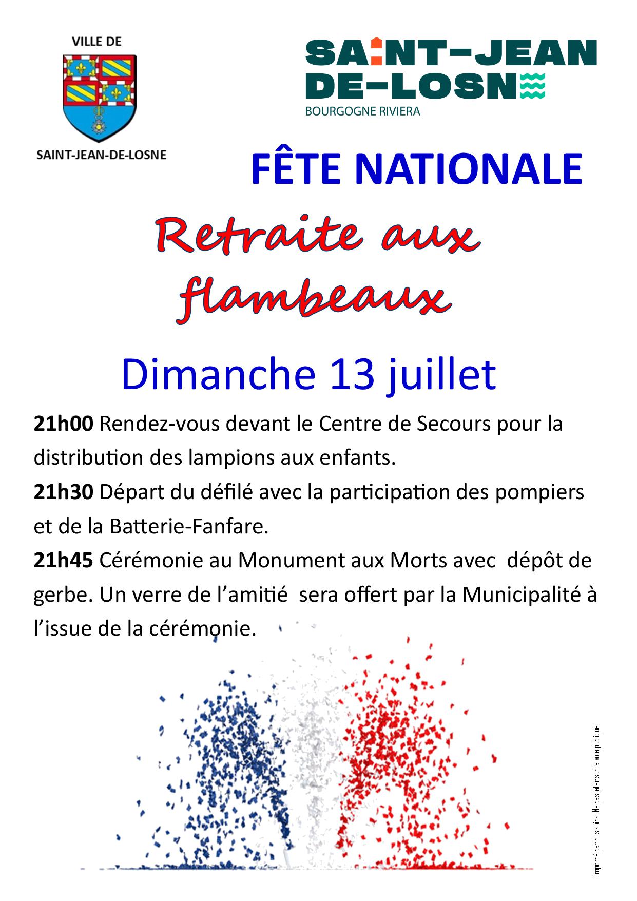 Affiche Fête Nationale