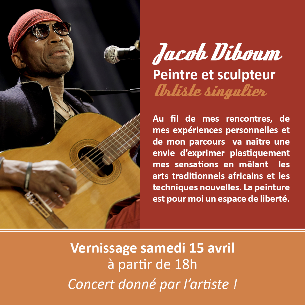 EXPOSITION-VENTE : JACOB DIBOUM