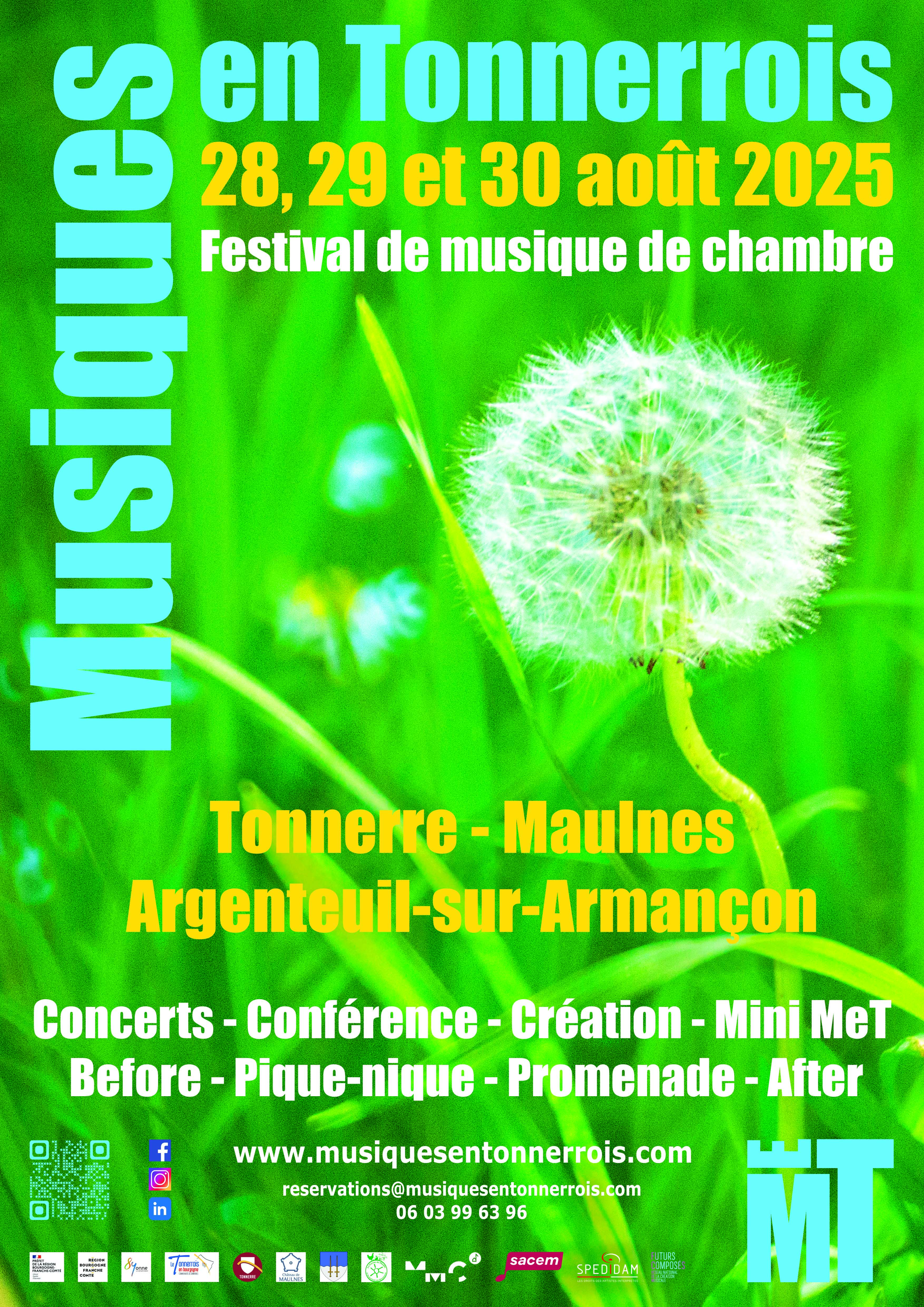 Festival Musiques en Tonnerrois 2025