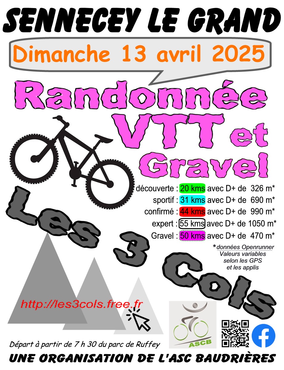Affiche de la rando