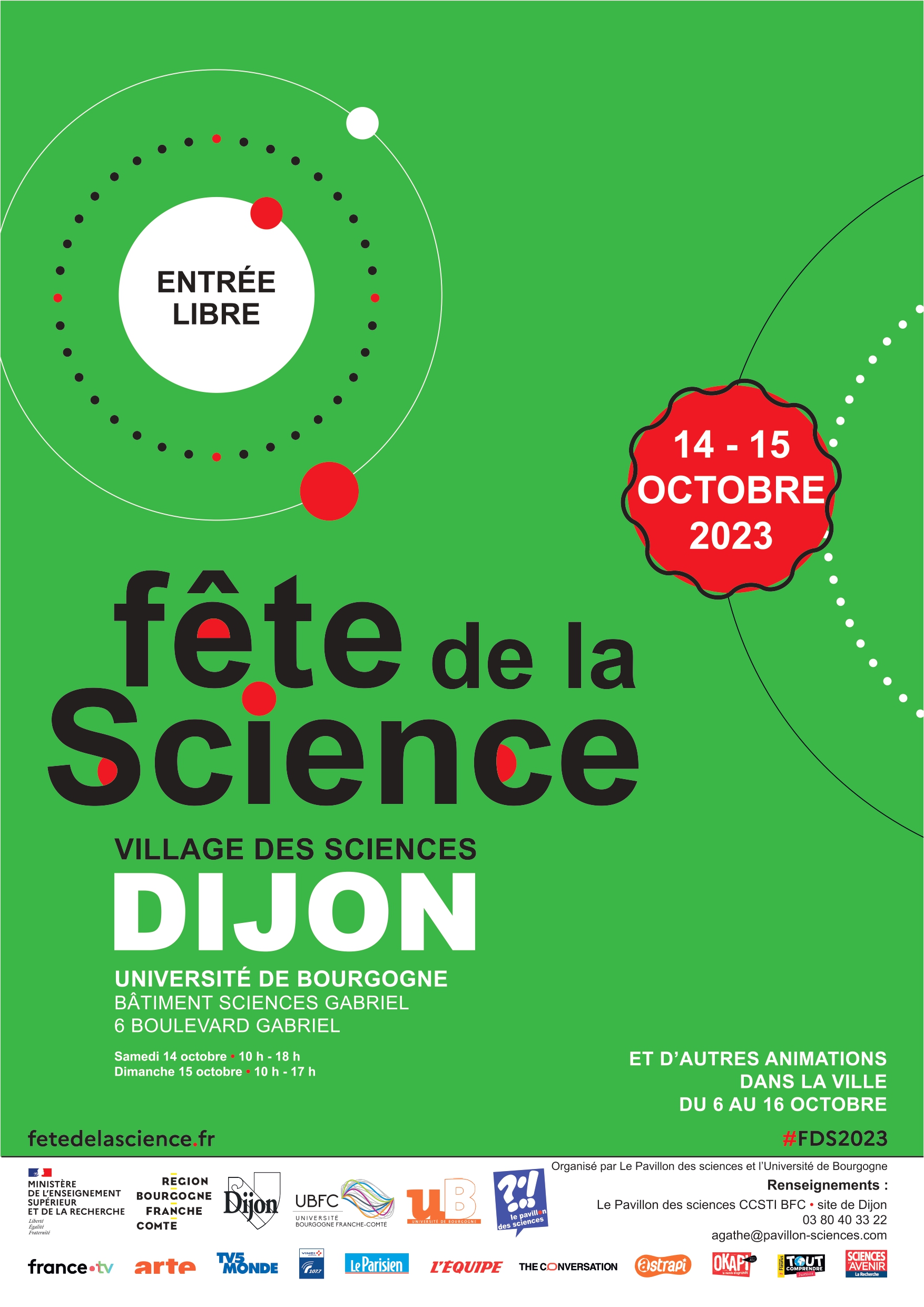 Village des sciences de Dijon 2023