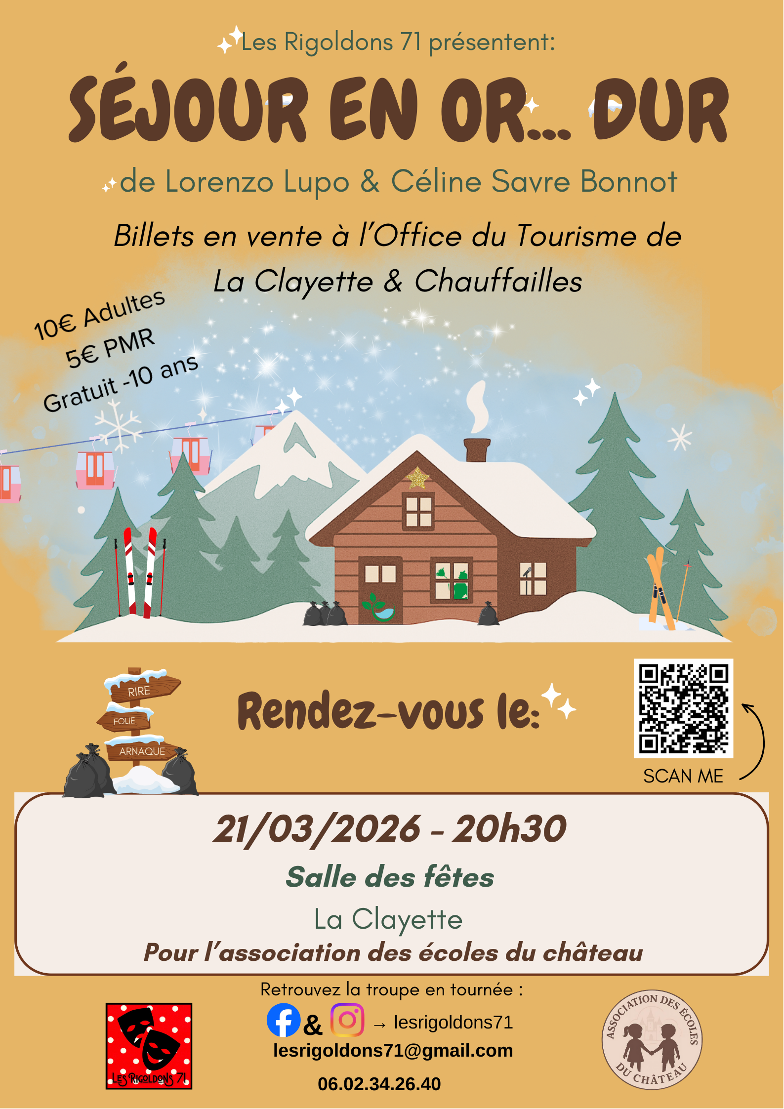"Séjour en or…. dur" - Cie Les Rigoldons 71 de Perrecy-les-Forges