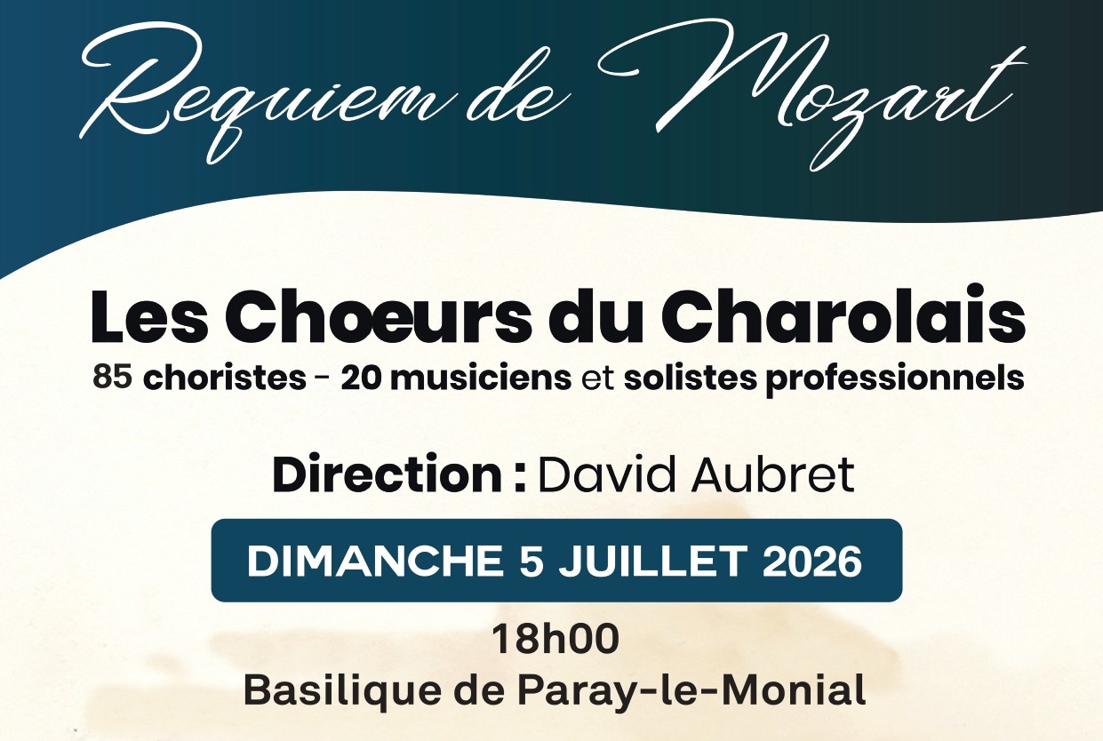 Requiem de Mozart par Les Chœurs du Charolais