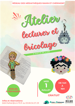 Atelier Lectures et bricolage