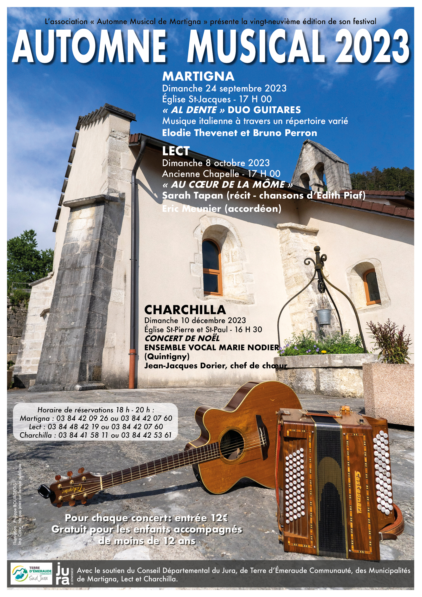 Affiche Automne Musical 2023