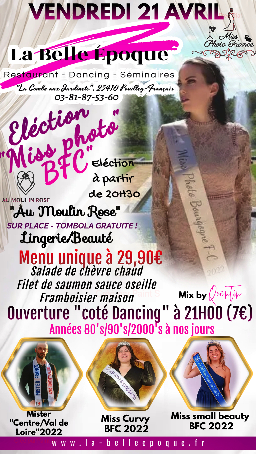 Affiche BE Eléction MIss jpeg