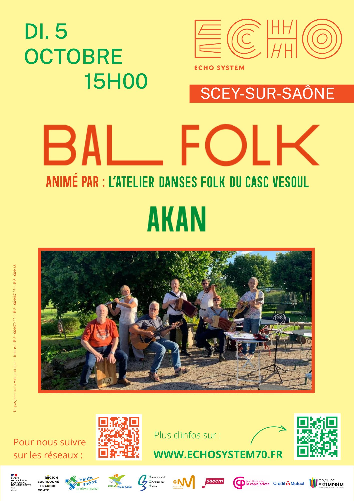 Affiche Bal Folk