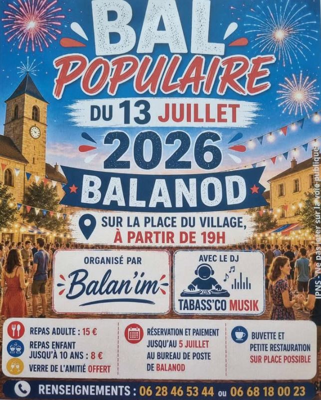 Bal populaire Balanod