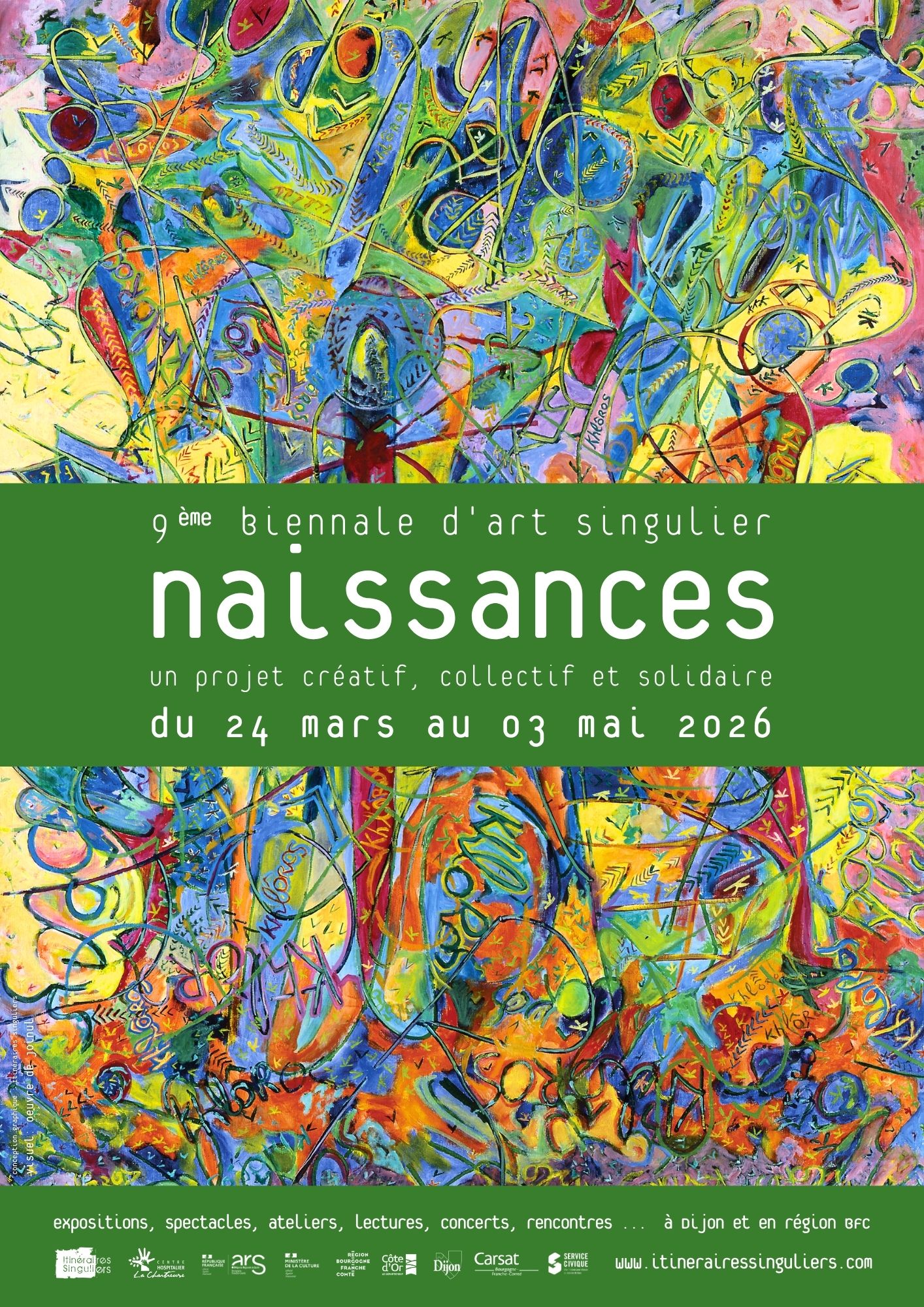 9e biennale d'art singulier "Naissances"