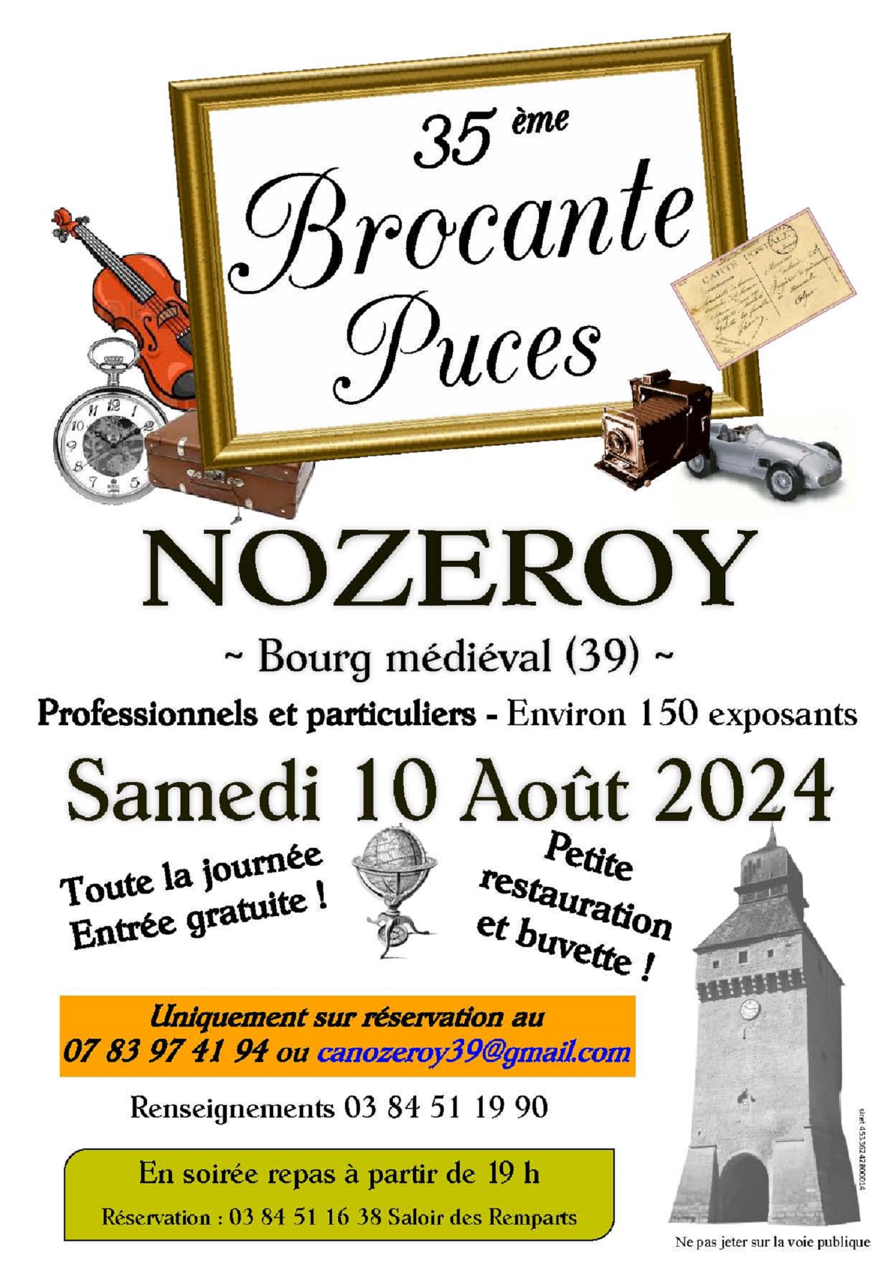 Affiche Brocante 2024